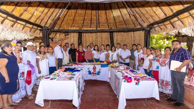 Los artesanos son de Tzucacab, Tekit y Homún