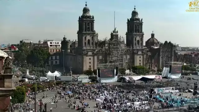 Este viernes 1 de marzo dará inicio la campaña de Claudia Sheinbaum en el Zócalo de la CDMX,  por lo que algunas calles estarán cerradas