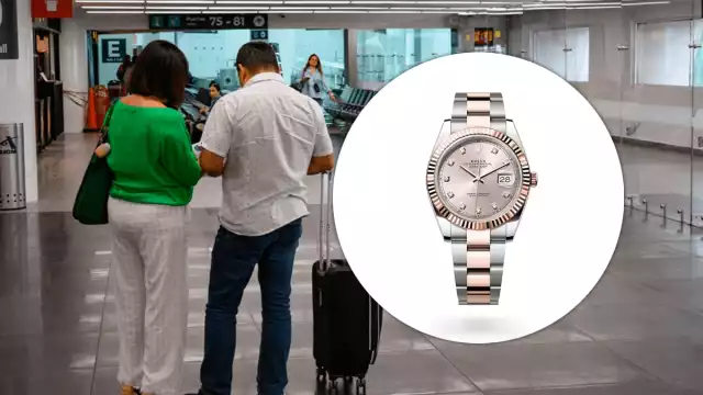 La mujer perdió su Rolex con un valor de medio millón de pesos