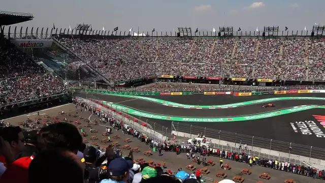 El itinerario del GP de México. Foto: Especial