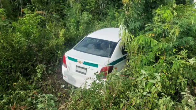 El taxista fue trasladado al Hospital General de Cancún