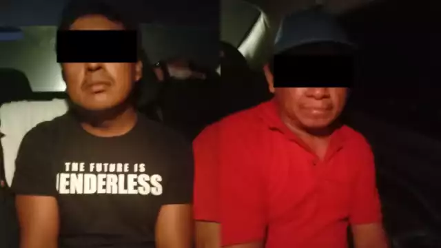Los dos hombres quedaron a disposición de la FGR