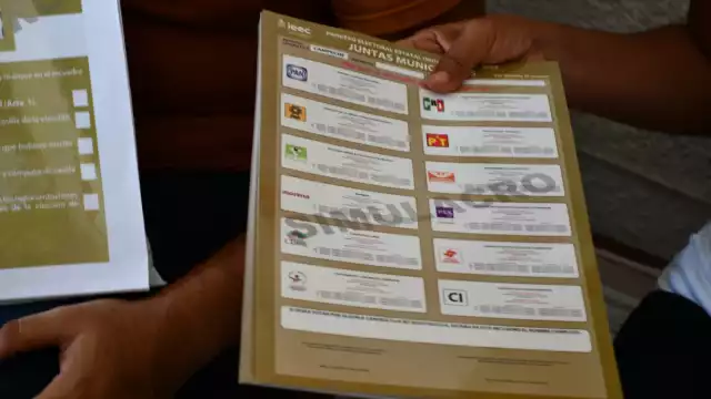 Son 156 juegos de actas de escrutinio y cómputo