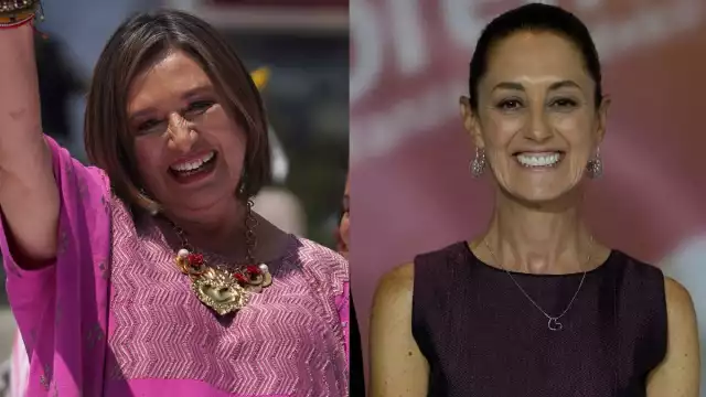 Xóchitl Gálvez y Claudia Sheinbaum, virtuales candidatas presidenciales para la elección de 2024
