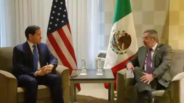 El encuentro entre Marco Rubio y Juan Ramón de la Fuente. tuvo lugar al margen de la Ministerial del G7