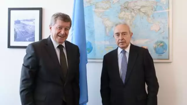 Héctor Vasconcelos y Cruz brindó una carta a Guy Ryder en la ONU