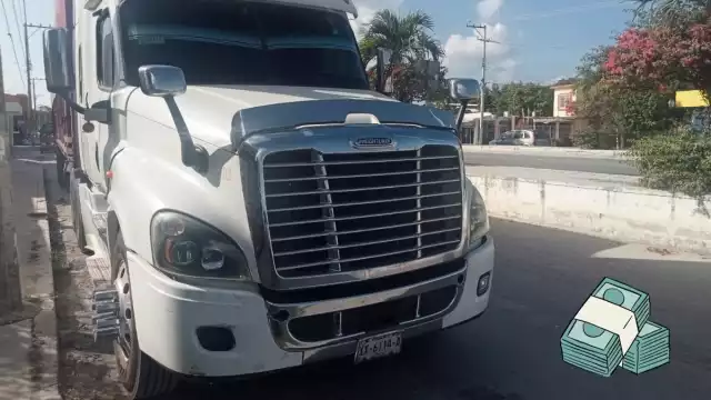 El conductor del tráiler no pudo acreditar el origen de los 500 mil pesos