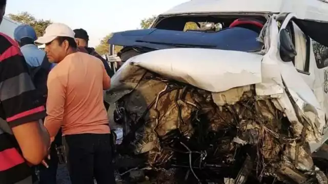 El accidente se registró esta mañana en la carretera Villahermosa-Escárcega