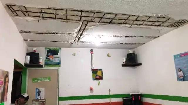 Algunos recibieron viviendas en estado deplorable.