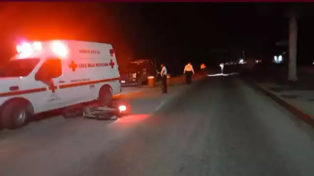 El hombre fue trasladado a un hospital para una mejor atención médica