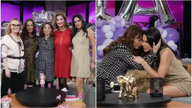 
La producción del programa “Netas Divinas” decidió hacerle un baby shower a Natalia Téllez por la llegada de su primer bebé