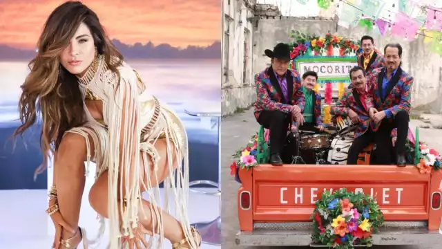 Los Tigres del Norte le recordaron a Gloria Trevi los años de carrera que tiene