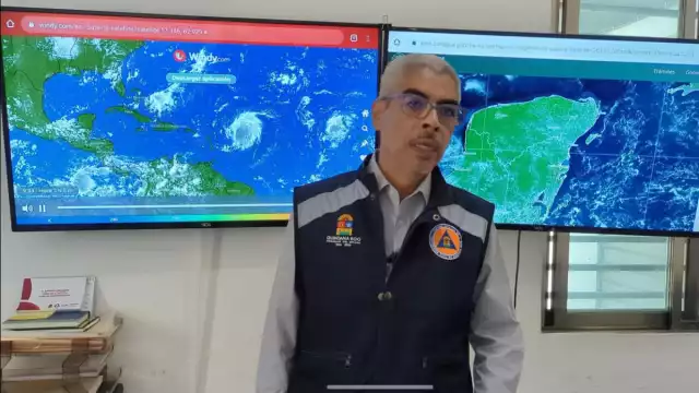 Protección Civil descarta afectaciones de los fenómenos Margot y Lee