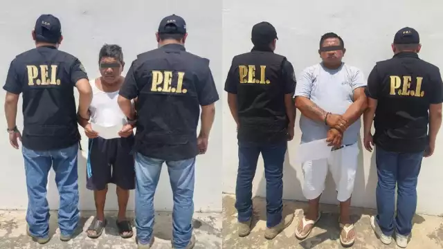 Los dos hombres fueron puestos a disposición del Juez de Control