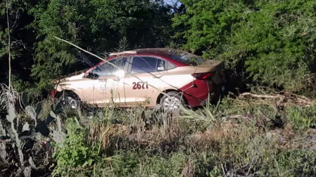 El conductor indicó que manejaba la unidad de Valladolid hacia Río Lagartos, pues llevaba un flete