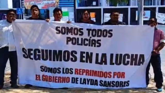 Son siete los policías cesados en Campeche