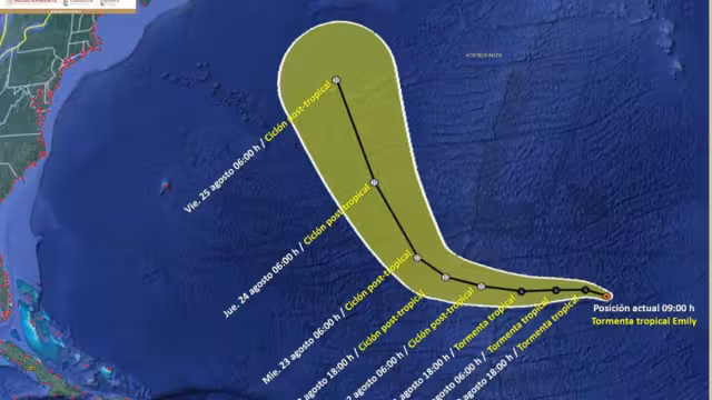 No representa riesgo para territorio mexicano