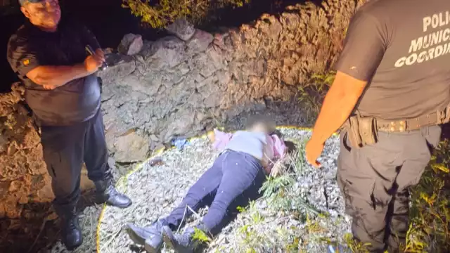 La mujer fue trasladada al IMSS de Motul