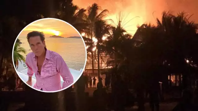 Dos hoteles fueron consumidos por el fuego en Holbox