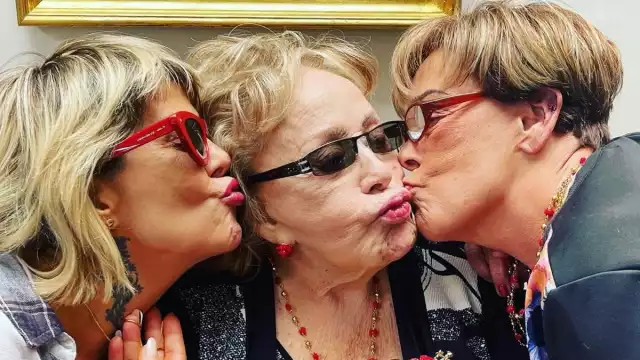 Silvia Pinal, Alejandra Guzman y Sylvia Pasquel. Foto: Instagram