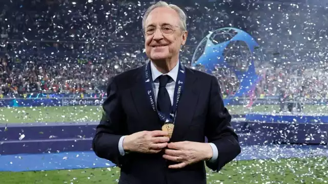 Florentino Pérez, presidente del Real Madrid