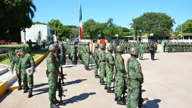 En la ceremonia estuvo presente la gobernadora de Campeche, Layda Sansores
