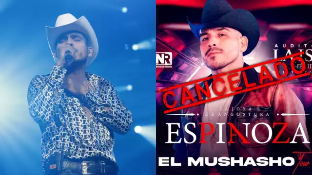 Los conciertos de Espinoza Paz en Mérida y Cancún no serán reprogramadados
