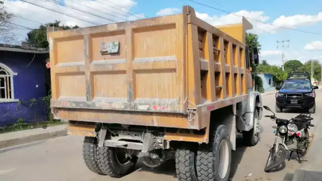 El motociclista no tuvo lesiones de gravedad