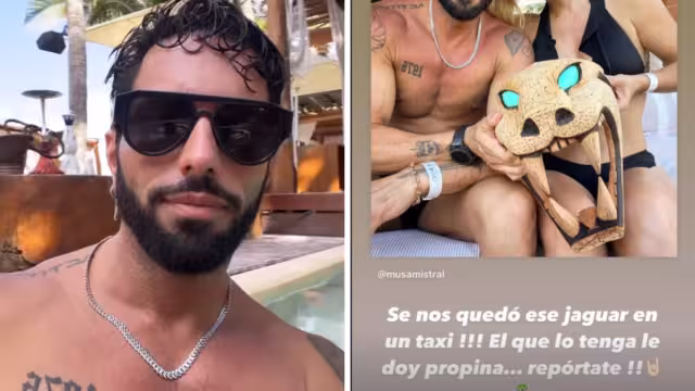 Poncho de Nigris se encuentra en Tulum disfrutando junto a su esposa Musa Mistral
