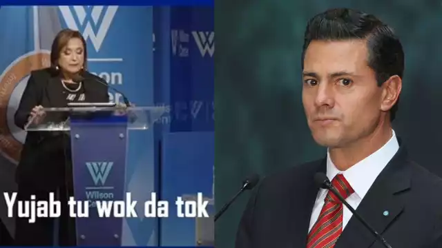 La candidata Xóchitl Gálvez emitió un discurso, pero su inglés no es tan bueno