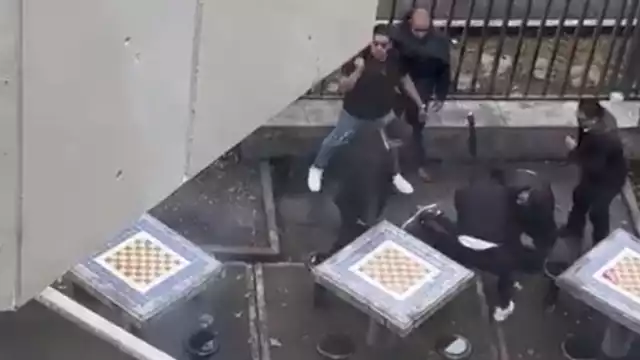 Los cuatro detenidos fueron entregados a la Fiscalía de Coyoacán