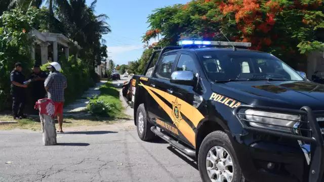 El motociclista resultó con graves golpes en la cabeza