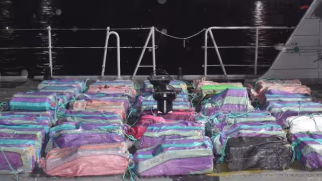 Así lucía la droga que sería transportada a México