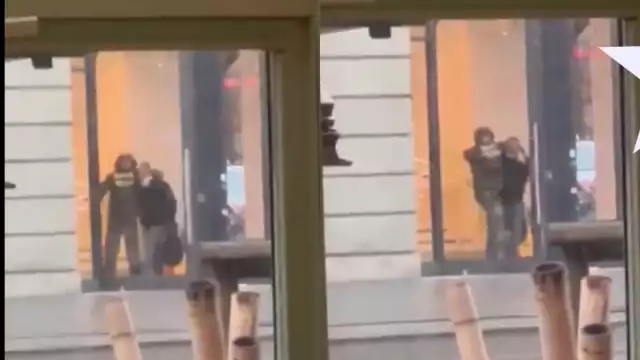 Un hombre armado tomo a personas como rehenes en una tienda de Apple, en Ámsterdam, por lo que las autoridades desplegaron un operativo para evitar decesos de las víctimas que se encontraban en el interior del lugar