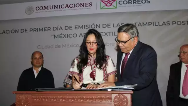 Correos de México emitió nuevos timbres de la Serie Permanente “México, arte textil”