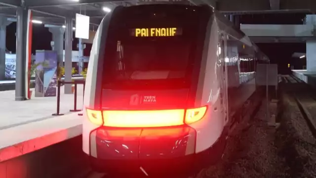 La ruta Cancún-Palenque del Tren Maya fue inaugurada este 31 de diciembre