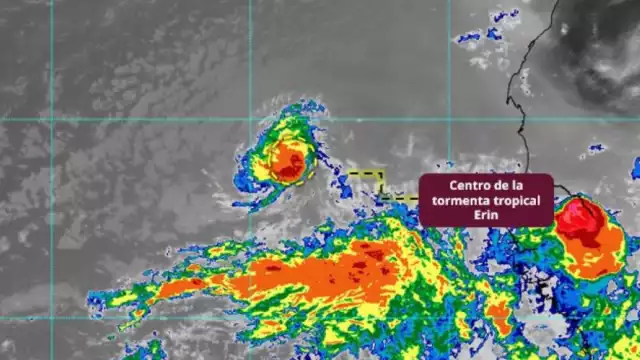 La Tormenta Tropical Erin se encuentra lejos de México
