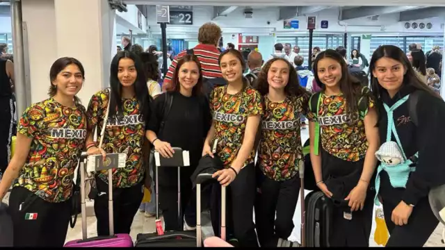 Las gimnastas llegaron ahí para entrenar previo a los Juegos Panamericanos de Chile