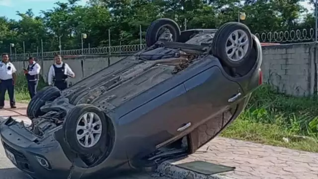 El accidente no dejó daños a terceras personas