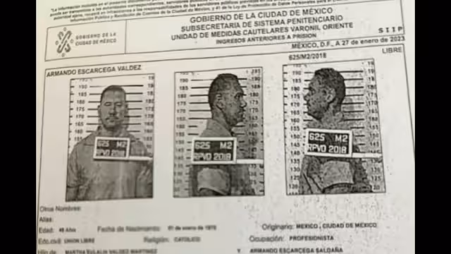 “El Patrón” quien está detenido por el atentado contra Ciro Gómez leyva, estuvo preso en el Reclusorio Oriente por extorsión