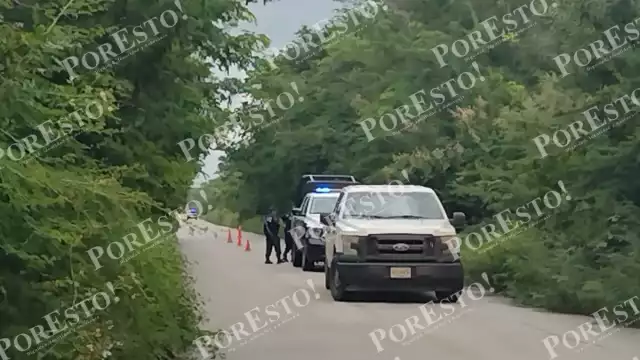 Al lugar los primeros en hacer acto de presencia fueron los elementos de la Policía Municipal