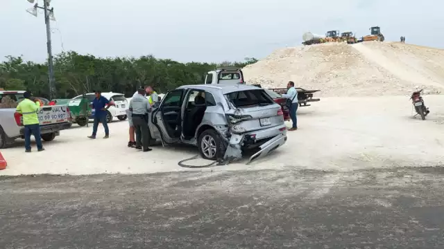 Los daños a la camioneta ascienden a los 100 mil pesos