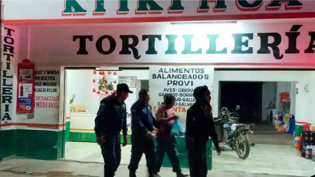 En ese momento arribaron sus familiares y lo trasladaron a su hogar