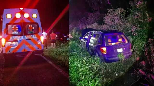 Un fallo eléctrico dentro en la camioneta fue la causante del accidente