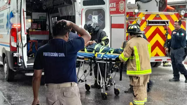 El trabajador no portaba el equipo de seguridad