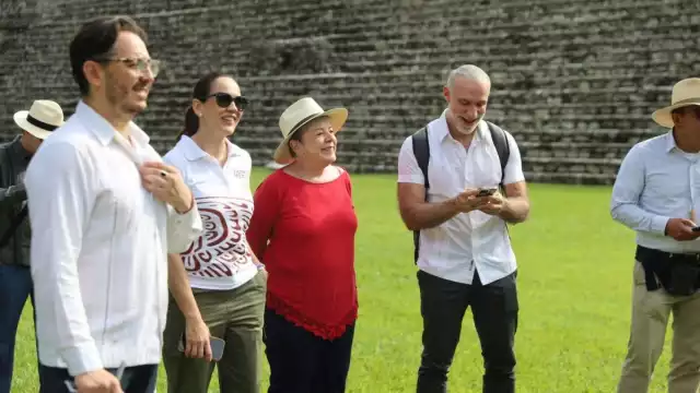 La canciller Alicia Bárcena ya se encuentra en Palenque, Chiapas, para ultimar los detalles de la Cumbre a la que asistirán 11 países para tratar el tema migratorio