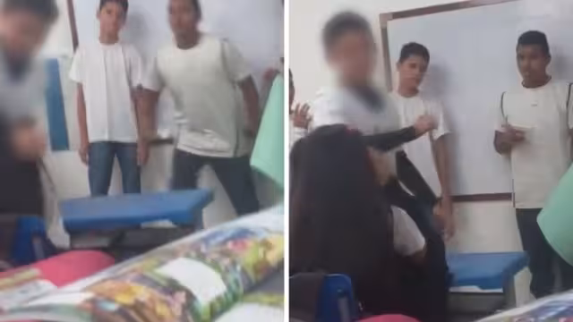 En Brasil un estudiante apuñaló a su compañera en pleno salón de clases