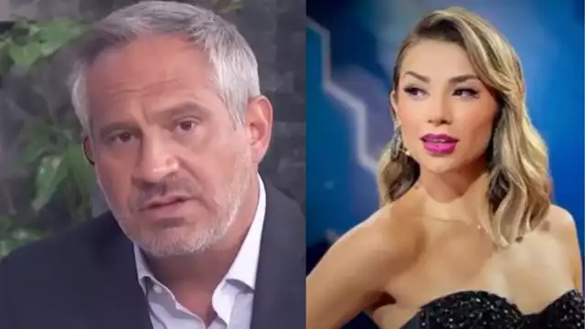 El descuido de la producción dejó mal parado al conductor. Foto: Especial