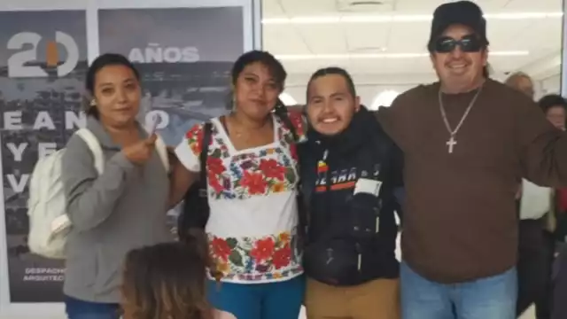 Lo que le dio mayor satisfacción fue el saludo de su padre, Luis Acosta