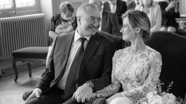 La pareja contrajo nupcias por lo civil con una pequeña ceremonia en París, Francia. Foto: Instagram fglecercle